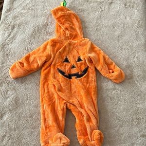 Koala Kids Pumpkin Onesie Costume- 3-6 months- Unisex.